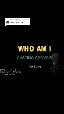 Replying to @123456rivika Video not mine. Credit to the owner.. Enjoy!  #WhoAmI #angeliecacao #karaoketime #Trishenahpraisekaraoke 