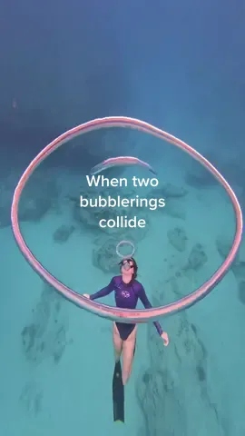 Replying to @karinkunz whoa! When two bubblerings collide this is what happens 😦 @waveofmadison  #underwater #bubblering #mindblown #mindblowing #mindblowingfacts🤯 #mindblowingvideo 