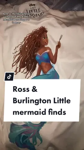 I’ve never grabbed a shirt so fast @rossdressforless in my life!! 🤩😂💗 Look at all the cute #disneyfinds I found from #rossdressforless & #burlingtoncoatfactory !! 💗🦀🐠🐬🧜🏽‍♀️⚓️🐡🪸🐚🦀🧜🏽‍♀️🐠🐬🫶🏼💗 #thelittlemermaid #thelittlemermaidliveaction #thelittlemermaidreaction #hallebailey #disney #disneyprincess  #disneyliveactionremake #ericandariel #partofyourworld  #rossdressforlessfinds #disneymovies #disneyprincessmovies #disneymusic #disneyanimation #disneycharacters #rossdisneyfinds #rossdisney #burlingtonfinds #burlingtondisney #burlingtondisneyfinds #burlingtondisneydeals #repersentationmatters #littlemermaid2023 #littlemermaidmerch #disneymerch #disneymerchandise 