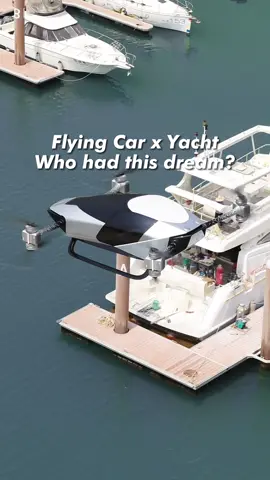 Have you ever dreamed of traveling in a flying car? #XPENGAEROHT #XPENGX2 #FlyingCar #Yacht #Tech #foryou #fyp #traveltiktok #travelbucketlist #aviation