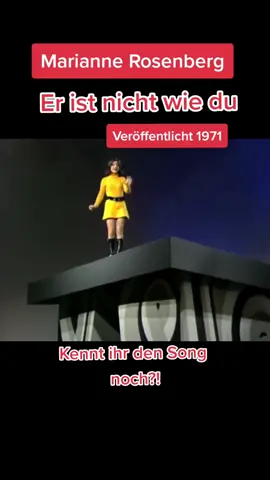 🥰🎵🎤 #mariannerosenberg #eristnichtwiedu #1971 #70s #song #musik #mega #beste #70smusic #80skid #90skids #70skids 