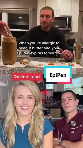 #duet with @bmille7706 This video is certainly fake! Do not do this!!  #epipen #healthcare #doctor #doctors 