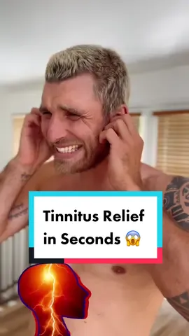 Tinnitus Relief in Seconds 😱 #tinnitus #relief #pain #noise #relax #entspannung #anoying 