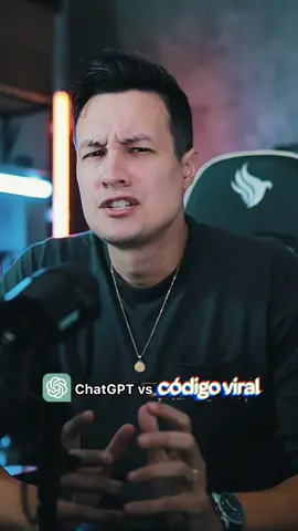 🚨 ChatGPT vs Código Viral: Quem vence essa?  👉🏻 Me conta nos comentários. 👉🏻 O ChatGPT é uma ferramenta incrível porém em se tratando de criar conteúdos que chame atenção das pessoas e as retenham até o final de um vídeo ele deixa muito a desejar.  😆 se você precisa criar conteúdos que vão longe, para parar de falar sozinho, ou se sentir invisível aqui na internet eu sugiro que você conheça agora o Código Viral. 🤯 ao Código Viral é simplesmente mais nova e a melhor solução do mercado digital para viralizar. Sejam bem-vindos ao mundo viral. #chatgpt #instagramdicas 
