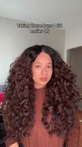 I feel like they helped smooth my hair down  #hairtok #hair #3ahair 