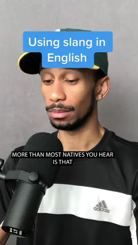 Slang is cool, but clarity is even cooler. Jusy focus on being understand and worry about learn a bunch of slang once you can easily make yourself understood with simple language.