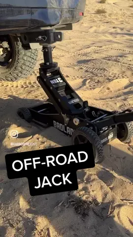 The Badland 3 Ton Off-Road Jack is priced at only $299...half the cost of the competition! #HarborFreight #offroad #offroadjack 