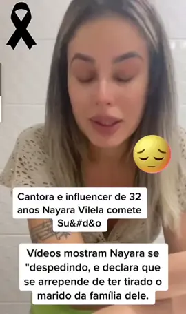 Cantora Nayara Vilela deixa vídeo antes de sua partida! #noticias #notíciasdatv #jornalismo #midia #noticia #casosreais #Celebridades #TikTokPromote 