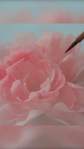 Handmade peony flowers #handwork 