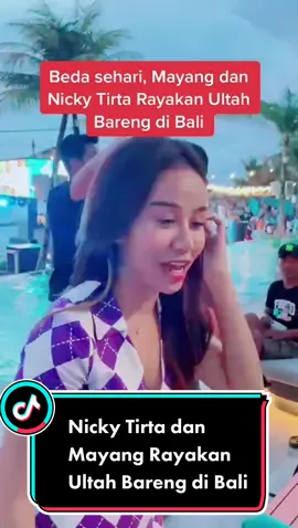 Ultah Mayang dan Nicky Tirta beda sehari dan mereka merayakan bareng di Bali dengan Meriah. Video lainnya menyusul loh ekslusif! #nickytirta #mayanglucyanafitri #doddysoedrajat #femviral #femindonesia #femindonesia🌈 