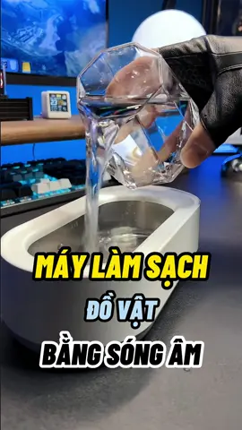 Máy làm sạch trang sức đồ vật nhỏ bằng sóng âm#review #reviewcôngnghệ #maylamsachbangsongsieuam #xh #niccshop18 #reviewđồcôngnghệ 