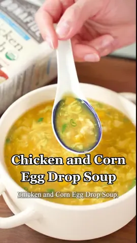 Chicken Corn Egg Drop Soup - A heavily requested recipe and one of the most popular soups ordered at Chinese restaurants! Head To Our IG Page for the FULL RECIPE and use TPA15 for 15% OFF discount code on your purchase!  #ad #bonafidepartner #EasyRecipes #chinesetakeout #eggdropsoup #reels #quickmeals #chineserecipe