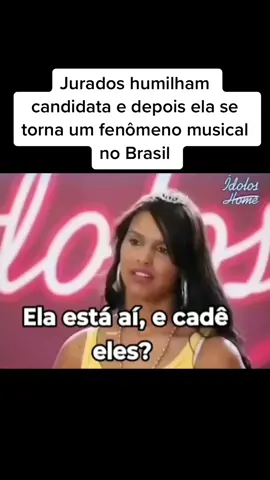 Jurados humilham candidata no #idolos e depois ela se torna um fenômeno no Brasil 
