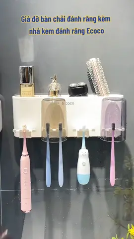 Giá đỡ bàn chải đánh răng kèm nhả kem đánh răng Ecoco 🥰🥰🤩🤩 #tongkhogiadung #đồgiadụng #ReviewĐồGiaDụng #dogiadung #GiaDụngTiệnÍch #tiktokshop #tiktokshopviet #giadungtienich #giadung #cửahàngtiktok #shopping #muataitiktokshop #giado 