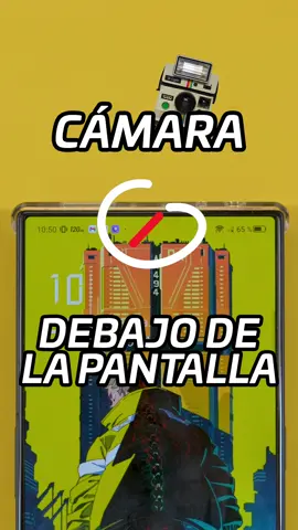 Así se ve una Cámara por debajo de la pantalla | #Android #curiosidades #camarabajopantalla #redmagic8pro #camaraoculta #androidtips #Android13 #AprendeEnTikTok #techtok 