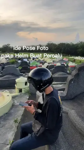 ide foto pake helmnya para cogan🖤 #fypvideo #masukberanda #tiktokvideo #ideposefoto #helmbogo #coganhalu #haluajadulu 