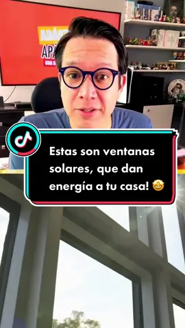 Estas ventanas son paneles solares y dan electricidad a la casa que las tenga! #ventanas #panelsolar #fyp #adaptateoapartate #diegoquiroz #curiosidades #AprendeEnTikTok 