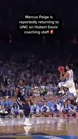 Throwback to when he hit this shot 🤩🤩 #collegebasketball #cbb #marcuspaige #unctarheels 