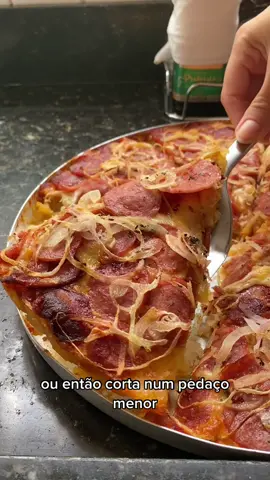 Achei essa receita genial!!! Só façam  . . #receitas #receitasimples #receitascombatata #pizza 
