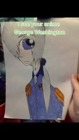 was looking through old art files and found something I drew for my dad in middle school #anime #art #oldcringe #cringe #middleschool #animegeorgewashington #georgewashington #bigbangtheory #Sheldon #sheldoncooper #youngsheldon 