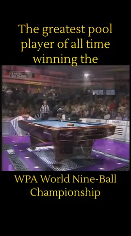 When Efren Reyes won the 1999 WPA World Nineball Championship title #title #champion #championship #efren #efrenreyes #efrenbatareyes #themagician #magician #greatest #thegreatest #greatestofalltime #thegreatestofalltime #thegoat #goat #thebest #best #billiards #bilhar #bilardo #9ball #9ballpool #wpa #foryou #foryoupage #fyp #reels #reels__tiktok #mentionedyou #viral