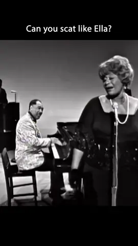 Comment how many scat syllables Ella uses in this! Can you guess the song? #ellafitzgerald #scat #jazz #singing 