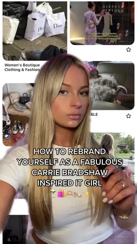 which satc character should i do next? 💗 #carriebradshaw #satc #itgirlrebrand 