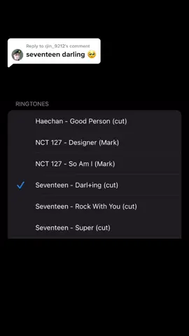 Replying to @rjin_9212 here you goo ✨ #seventeen #darling #vernon #mingyu 
