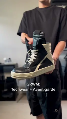 Day 4 | Techwear + Avant-Garde is always a good move #techwear #hamcus #rickowens #avantgarde 