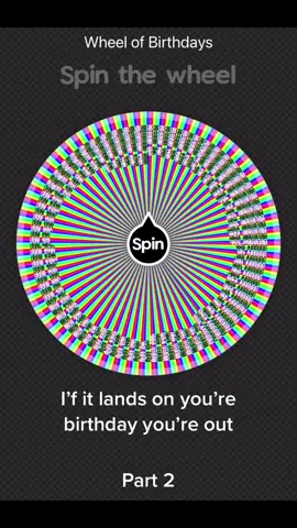 Are u still in?? #spinthewheel 