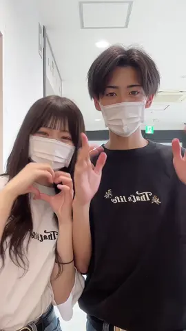 @That’s lifeさんのTシャツめちゃ可愛すぎる〜💓#高校生#カップル#宮崎#おそろ 