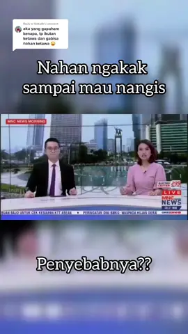 Replying to @liklikalik Emang dasar partner lucknut, ga bisa nahan ketawa jadi nular 😭😭😭 #news #anchor #presenter #newsanchor #newspresenter #blooper #justforfun 