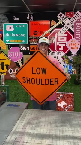 Bring your TWIN to work day #work #asmr #oddlysatisfying #thesignguy #signguy #signs #foryou #foryoupage 