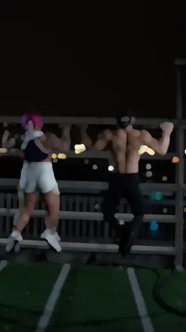 Couple workout. Credit: Unknown name. #explosivetraining #fitnessmotivation 