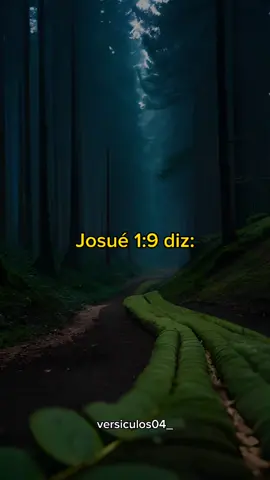 Josué 1:9... #statusgospel #reflexões #versiculosbiblicos #biblia #gospelparastatus #yeshua #reflexõesdavida #frasesdereflexão #mensagemdereflexão #minutodereflexão #frasesdavida #jesus #bible #reflexãoefé #versiculododia #TikTokMeFezAssistir #deus #fyp 
