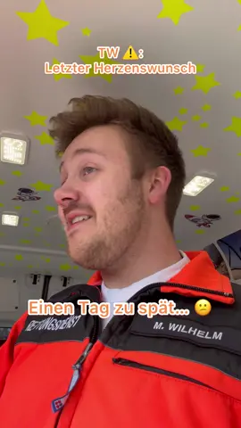 Was ist euer letzter Herzenswunsch? 🧡 seid bitte ehrlich und schreibt es in die Kommentare ☺️ Danke an @Miettex Service Meeß  das wir zusammen den  Herzenswunsch Krankenwagen der Malteser besuchen durften 🥰 /Anzeige #miettex #herzenswunsch #sanitäter #112 