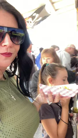 Teaching my 9 year old to gamble at a young age. She did win some cute cross earrings though! 🤣 #carnivalgames #cross #daughter #carnival #bigmoney #bondingtime #fyp 