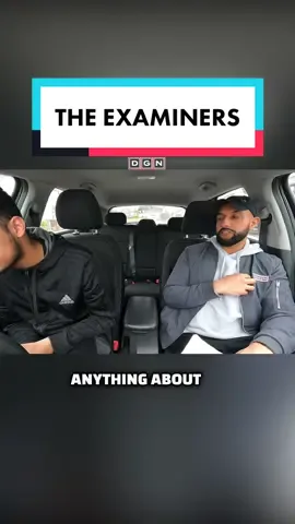 THE DRIVING EXAMINERS…