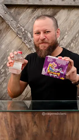 Cachaça sabor baba de bruxa 🧙‍♂️ #bebidas #receita #drink 