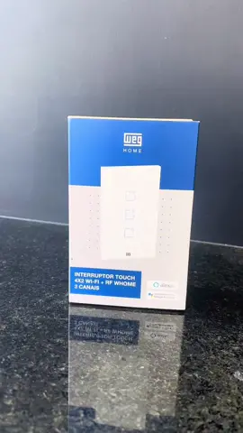 Conheça a novidade queridinha da WEG Home e se apaixone também!! Eu amei e você? Curte ai porque esse video deu trabalho!!  Em breve eu mostro a criacao de cena no app e configuração na alexa!!  #weghome #weg #interruptorinteligente #interruptortouch 
