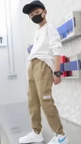 New Boys Fashion Casual Pants Korean Style Cargo Pants Soft Denim w/ Pocket for Kids Boys 3-12 Years Old Only ₱309.00! #comfortabletowear #pantsrecommendation  #bestoutfitforboys #highquality  #affordable #handsomeboy #foryoupage❤️❤️ 
