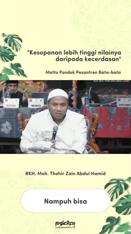 RKH. Thohir Zain Abdul Hamid #motivasi #motivasihidup #motivasidiri #motivasikehidupan #storywa #keren #nasehat #rkh_thohir_zain #lebaran #lebaran2023 #sw #day #trending #fypシ #fyp #capcut #capcut_edit 