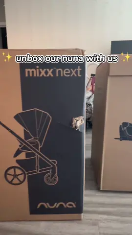 unbox our Nuna MIXX NEXT & Pipa Rx Travel System with us! 🫶🏼  this came so fast, and sold out right after we ordered it. It wasn’t super difficult to unbox, moreso just us trying to figure out how it all works along the way. We are so excited for our baby girl to come soon so we can use it. 💕 #nunapiparx #nunatravelsystem #nunamixxnext #firsttimemom #firsttimeparents #babytok #babygirlontheway #pregnant 