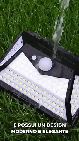 Luminária Solar Parede 100 Led Sensor Presença Com 3 Funções. Gostou desta DICA? Responda EU QUERO para receber ofertar deste produto.  #luminarias  #luminariasolares  #luminariajardim  #luminariasdecorativas #luminaria