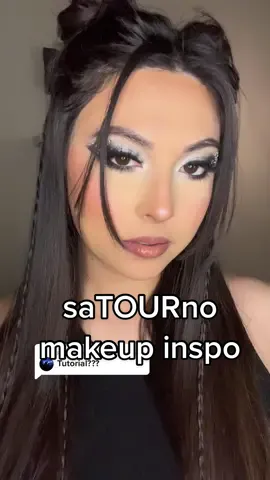Replying to @sheistheseaa 🪐Rauw Alejandro Satourno makeup inspo! #makeuptutorial #satourno #saturno #saturnoworldtour #rauwalejandro #rauwmakeup #rauwalejandroworldtour #fyp 