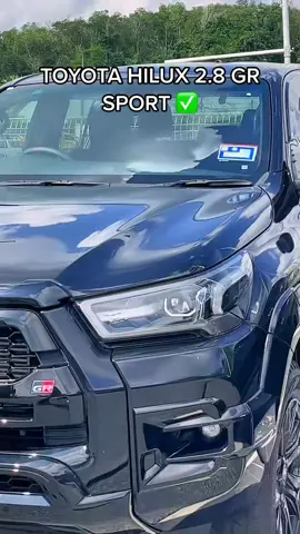 Toyota Hilux 2.8 GRS Auto Diesel used. Waiting period 5-6months. Whatsapp 📲 0189108384 #inspirasihidup #hilux4x4 #hilux #gr  #toyota #toyotahilux 