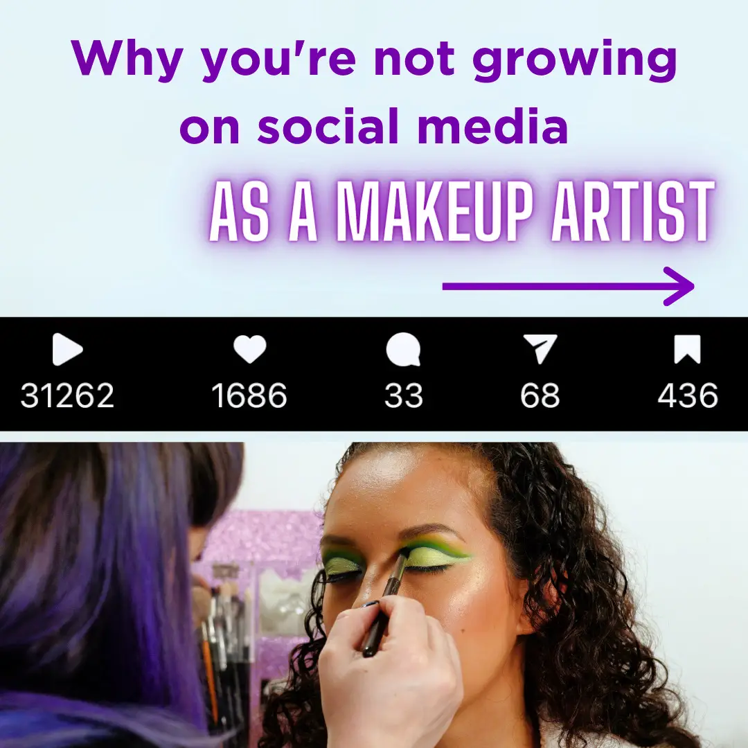 Be honest - which one of these are you guilty of? There’s no shame here! I see a shiz ton of makeup artists making these “mistakes”. And they’re only mistakes if your goal is to use social media for marketing to grow your business, build a presence, and get clients. ✨ Which if you’re a makeup artist — I believe you SHOULD be using social media as a marketing tool rather than a hobby because you’re a business and the opportunities are endless! 🤑 Now you may already know that I’ve been doing makeup professionally for over 17 years .. But did you also know I’ve taken an abundance of classes and spent thousands of dollars to learn how to use Instagram, Tiktok, Facebook, YouTube, and make waves in the digital marketing space? You bet. It’s what I spend most of my time learning. And when I learn, YOU LEARN. I’m a sharer. That’s why M3, my makeup and marketing mentorship program combines artistry AND business trainings. ✨ Because you need well rounded education covering ALL angles of being a freelancer and entrepreneur so you can make your career financially sustainable as quickly as possible. ✨ Doors to M3 close tomorrow, 4/30, and the next time we open — the price will be HIGHER! So comment below with M3 so I can send you the details and get you inside ASAP 🥳 Looking forward to being your makeup mentor! 🤗💜 You can also peep the 🔗 in my bio for the deets 🥳