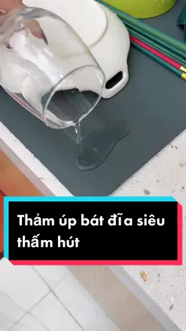 Thảm úp bát đĩa, trải bàn siêu thấm hút #tham #thamtraiban #thamsieuthamhut #thamsieuhutchongtham #giadungtienich 