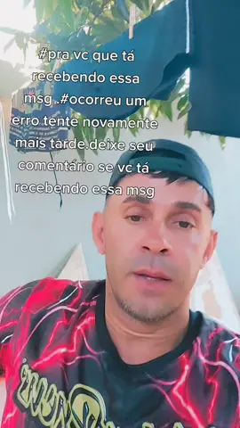 #se vc tá recebendo a msg #OCORREU UM ERRO TENTE NOVAMENTE MAIS TARDE deixe seu comentário aqui se eu tiver mais de 10 pessoa com esse problema vou lançar o tutorial ensinando vc sai desse problema bora la.TMJ FABIO MATEUS