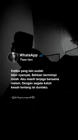 #sadstory #quotessad #sadvibes #foryoupage #storyku #lewatberanda #katakatasad #gakbisatidur #banyakpikiran #pikirantraveling #xyzbca #fyp 